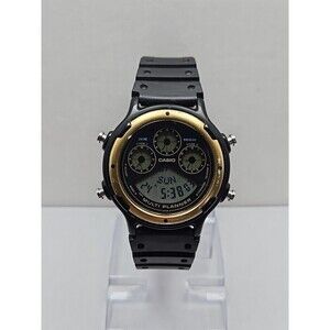 Casio BGP-20 Multi Planner Vintage Digital Quartz Watch 100M Japan World Time